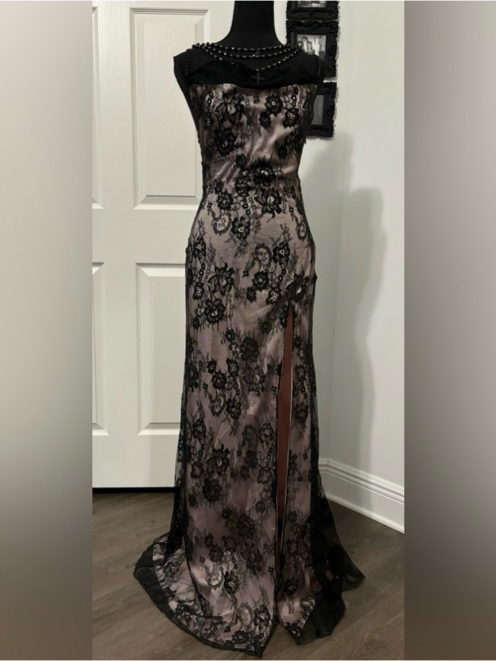 NWT Dolls Kill / Widow Sensual Premonition Maxi Dress
